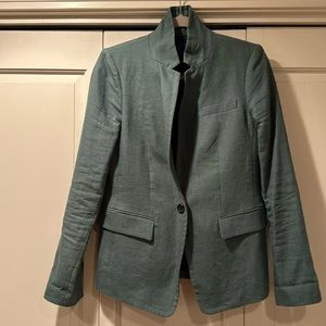 J.Crew Regent Blazer, Teal, Size 6
